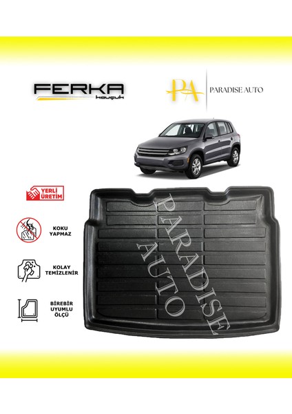 Volkswagen Tiguan Alt Kademe 4x4 2016-2023 Bagaj Havuzu