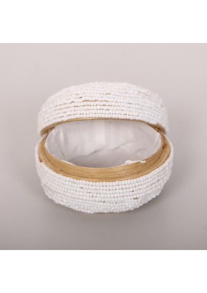 Mylamp Bali Boncuklu Bambu Saklama Kutusu 16X10 cm modelleri