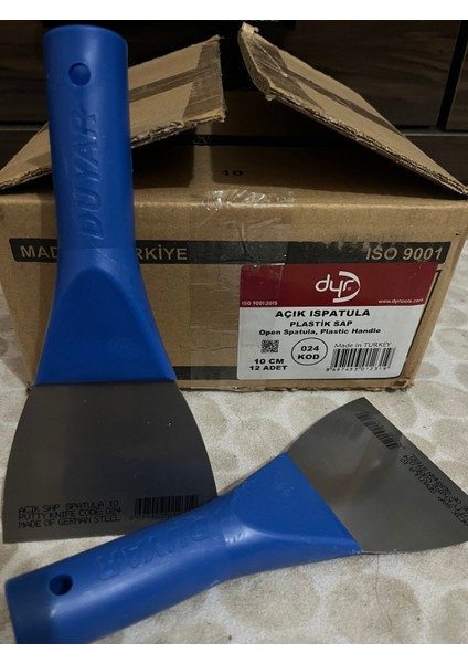 Profesyonel 10 cm Paslanmaz Spatula, Mutfak Kullanımına Uygun, Dayanıklı ve Şık Tasarım