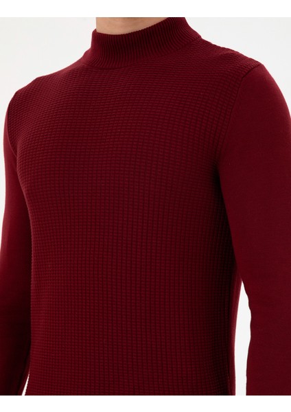 Erkek Bordo Kazak /Triko 50297054-VR014