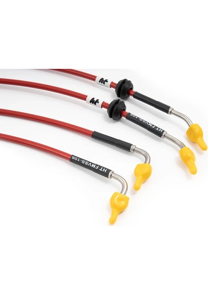 Hyundai I20N Çelik Fren Hortumu - Kırmızı indirimleri