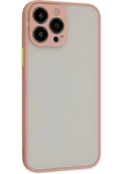 Newface iPhone 13 Pro Max Kılıf Montreal Silikon Kapak - Pembe fiyatları