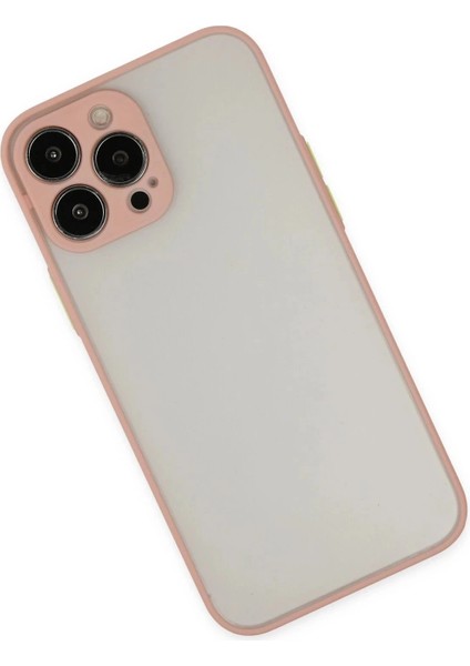 Newface iPhone 13 Pro Max Kılıf Montreal Silikon Kapak - Pembe modelleri