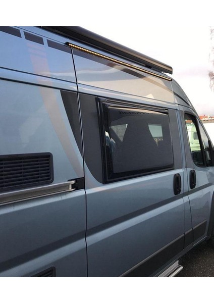 VIGANELLA 135 DUCATO/BOXER/JUMPER/MASTER/MOVANO/NV400 COB LED Kapı Lambası ve Yağmur Oluğu