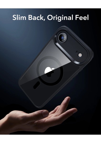 Apple iPhone 17 Air Classic Hybrid Kamera Kontrol Koruma Butonlu Magsafe Kapak Kılıf