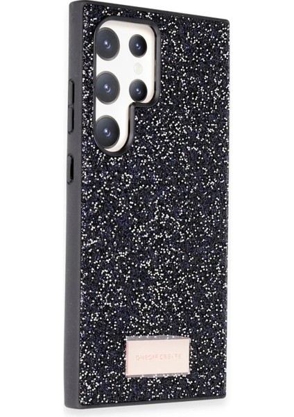 Onegif Samsung Galaxy S24 Ultra Bright Simli Kapak - Siyah fiyatları