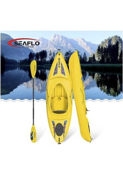 Tek Kişilik Kapalı Kano Sarı