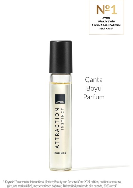 Attraction Instinct Çanta Boyu Kadın Parfüm Edp 10 Ml.