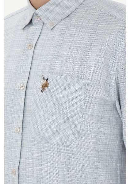 Erkek Taş Gömlek Desenli 50291392-VR049