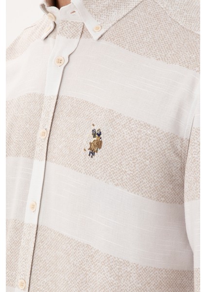 Erkek Taş Gömlek Desenli 50291249-VR049