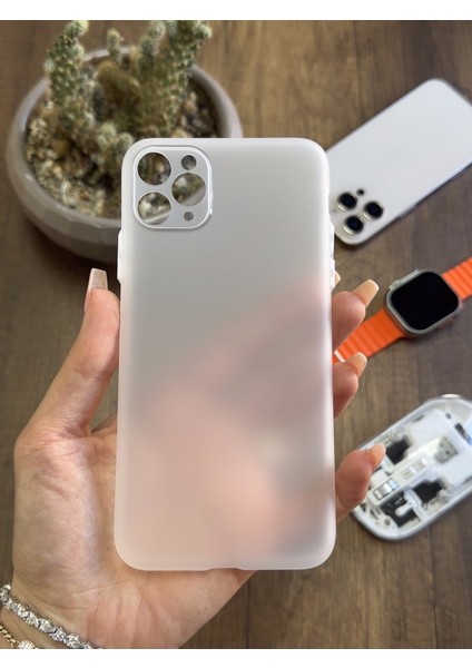 iPhone 11 Pro Max Uyumlu Süper Ince Mat Ultra Thin Silikon Kılıf fırsatları