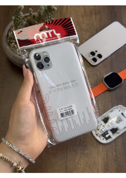 iPhone 11 Pro Max Uyumlu Süper Ince Mat Ultra Thin Silikon Kılıf indirimleri