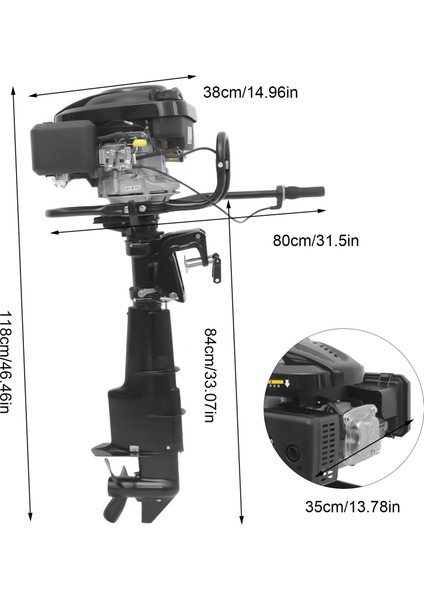 5hp 196CC Deniz Motoru fırsatları