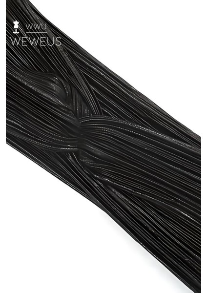 Parlak Siyah Renk Premium Kadın Saç Bandı fırsatları