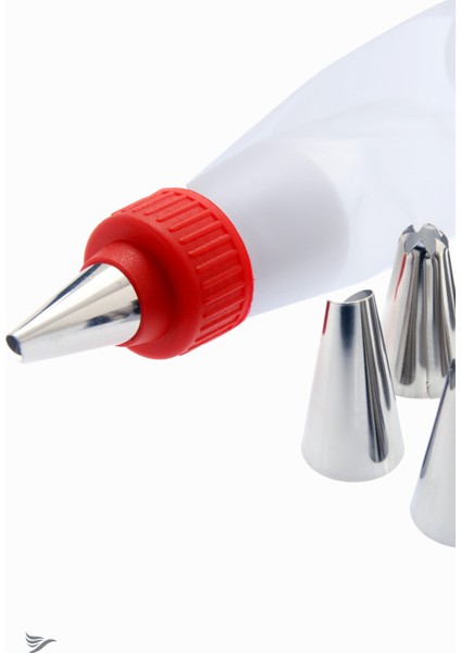 Krema Sıkma Torbası Seti, Pasta ve Kek Süsleme Için Pratik ve Kullanışlı Aparat fiyatları