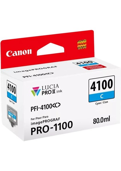 PFI-4100 C Cyan Orijinal Mürekkep Kartuşu fiyatları