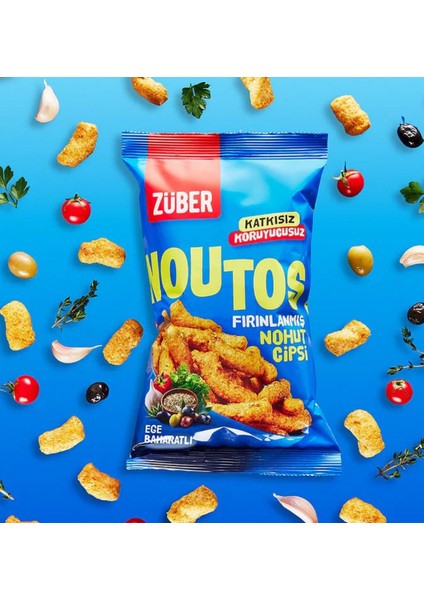 Noutos Nohut Cipsi Tanışma Paketi 55G x 6 Adet fırsatları