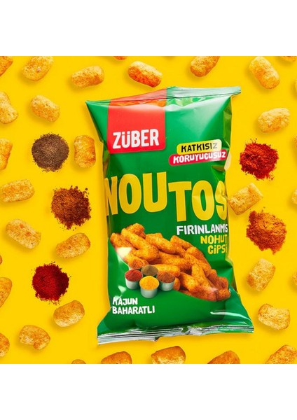 Noutos Nohut Cipsi Tanışma Paketi 55G x 6 Adet indirimleri