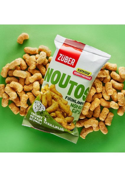 Noutos Nohut Cipsi Tanışma Paketi 55G x 6 Adet