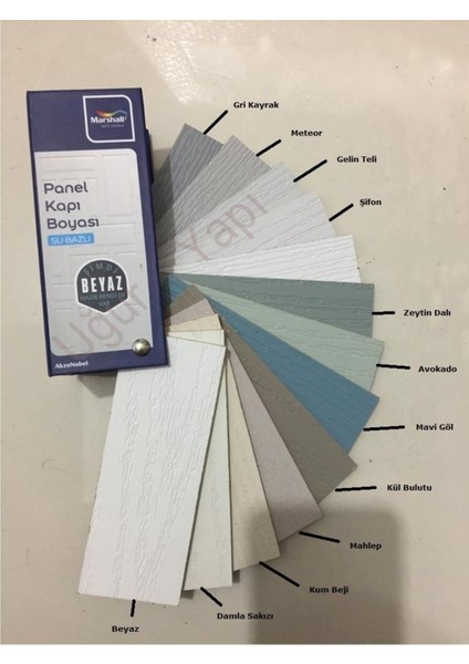 Beyaz Su Bazlı Yarı Mat Kapı Boyası - Yüksek Örtücülük ve Dayanıklılık, 2.5 Litre, İç Mekan Ahşaplar için Uygun fiyatları