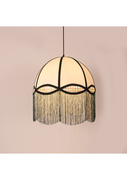 Mylamp Hayal 45X55 cm Doğal Hazeran ve Keten Kumaş Avize modelleri
