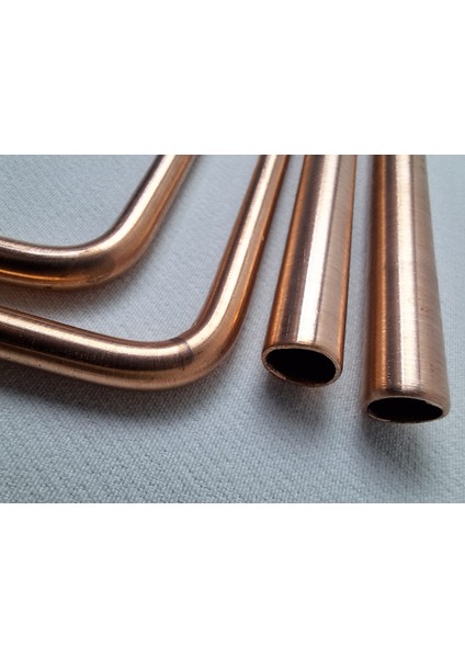 Tamamı Bakırdan Alan Tarama Çubuğu Sökülüp Takılabilen Hazneli Bakır Saplı Define ve Su Arama Çubukları