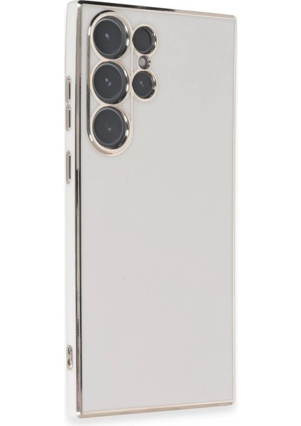 Newface Samsung Galaxy S23 Ultra Kılıf Volet Silikon - Beyaz fiyatları
