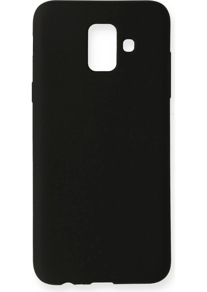 Newface Samsung Galaxy A6 2018 Kılıf First Silikon - Siyah