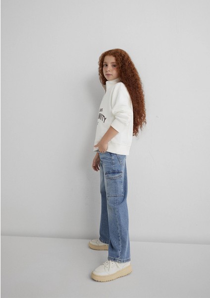 7010723-90879 Lina Mavi Jean Pantolon fırsatları