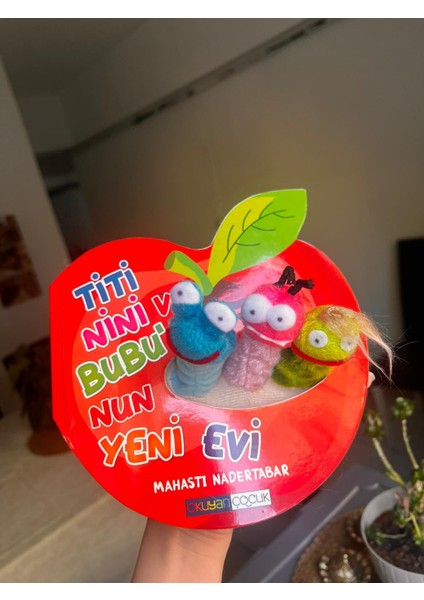2 - 6 Yaş Eğitici Kuklalı Çocuk Kitabı - Titi Nini ve Bubu'nun Yeni Evi -Renkli Karton Masal -14 Sayfa fiyatları