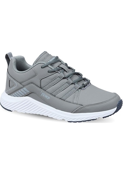 24865 Gri - Beyaz Erkek Sneaker Günlük Spor Ayakkabı