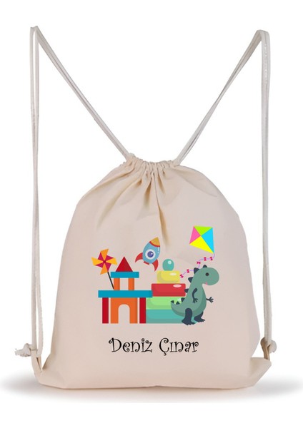 Isimli Çanta Isme Özel Ham Bez Bebek, Çocuk Kıyafet Çantası, Bebek Çanta Organizer, Oyuncak Çantası fiyatları