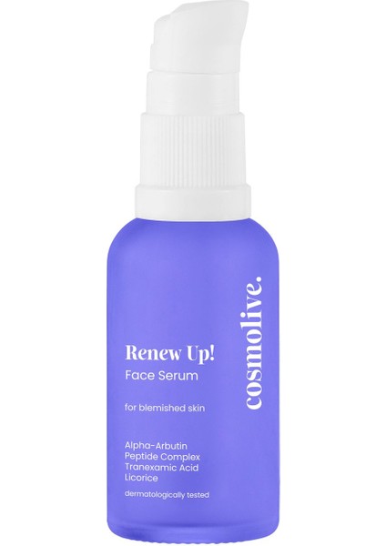 Cilt Serumu | Koyu Leke Karşıtı | Aydınlık & Pürüzsüz Cilt Için Etkili Bakım