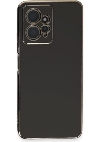 Newface Xiaomi Redmi Note 12 4g Kılıf Volet Silikon - Siyah