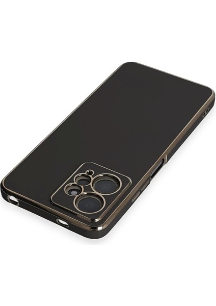 Newface Xiaomi Redmi Note 12 4g Kılıf Volet Silikon - Siyah modelleri