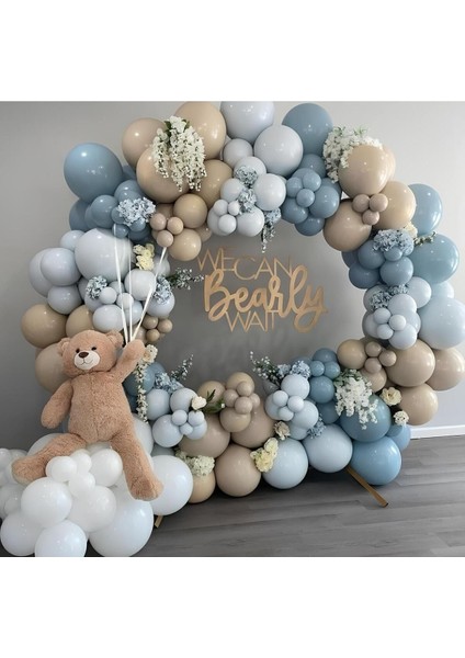 Parti Setim^^ Derin Okyanus* Deniz Kumu* Fırtına Mavisi 100'LÜ Balon Seti