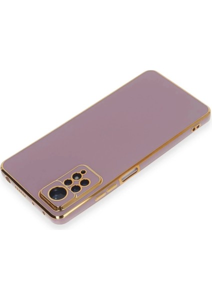 Newface Xiaomi Redmi Note 12 Pro 4g Kılıf Volet Silikon - Mor modelleri