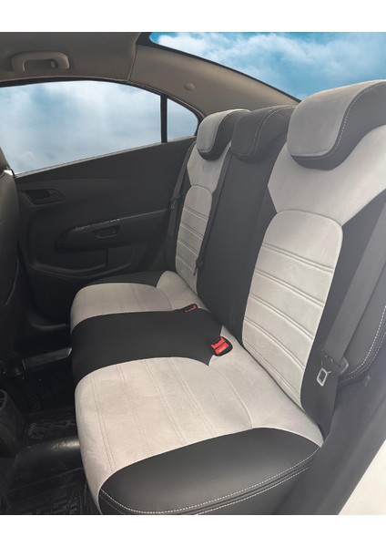 Chevrolet aveo Araca Özel Oto Koltuk Kılıfı - Alkantara ve Deri fırsatları