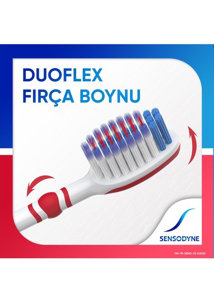 Yumuşak Kıllı Manuel Diş Fırçası Hassas Diş ve Diş Eti Bakımı Ergonomik Saplı 1 Adet indirimleri