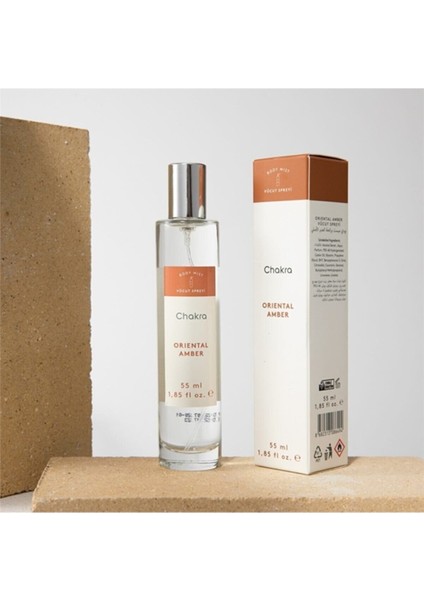 Oryantal Amber Unisex Vücut Spreyi 155 ml Doğal İçerikli Kalıcı Ferah Esans