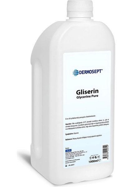 Gliserin Serumu 1000 ml - Unisex, El ve Cilt İçin Nemlendirici, Yumuşatıcı ve Dezenfekte Edici fiyatları