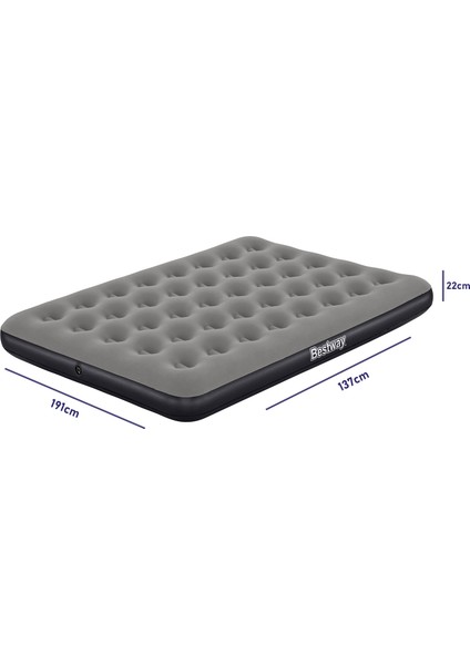 Ultra Queen 2 Kişilik Şişme Yatak + Elektrikli Pompa 191x137x22cm 671GZ BW144 fiyatları