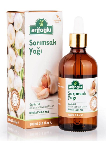 Doğal Sarımsak Yağı - Kastamonu Taşköprü Sarımsağından Soğuk Presle Elde Edilen Bitkisel Yağ, 100 ml fiyatları