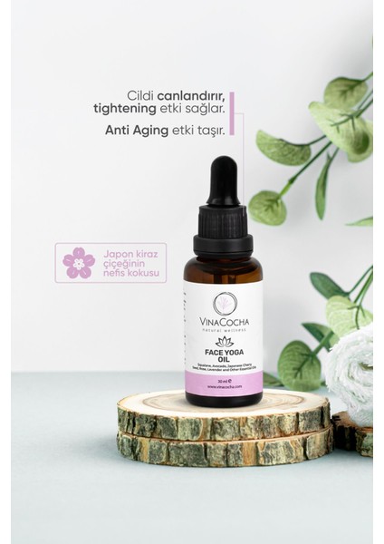 Yüz Yogası Yağı 30 ml Unisex Sıkılaştırıcı ve Esneklik Artırıcı Bitkisel Aromaterapi fırsatları