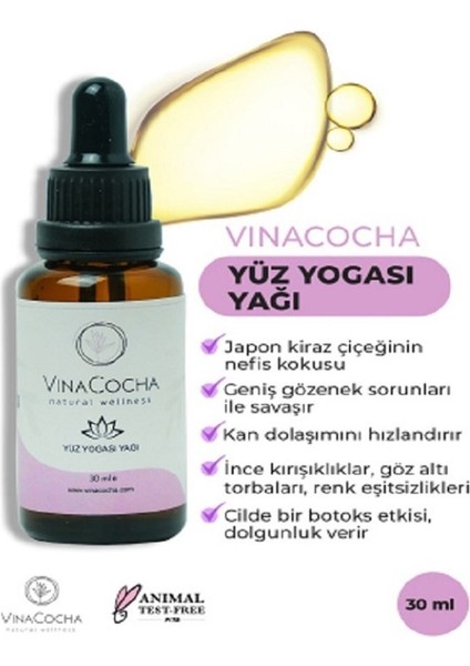 Yüz Yogası Yağı 30 ml Unisex Sıkılaştırıcı ve Esneklik Artırıcı Bitkisel Aromaterapi indirimleri
