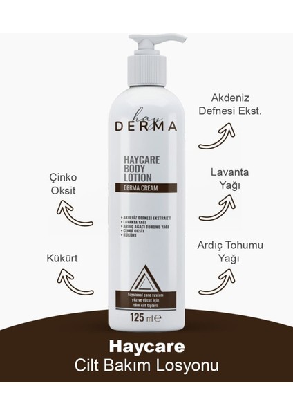 Haycare 125 ml Yatıştırıcı Etkili Cilt Bakım Losyonu - Unisex, Hassas Ciltler İçin İdeal