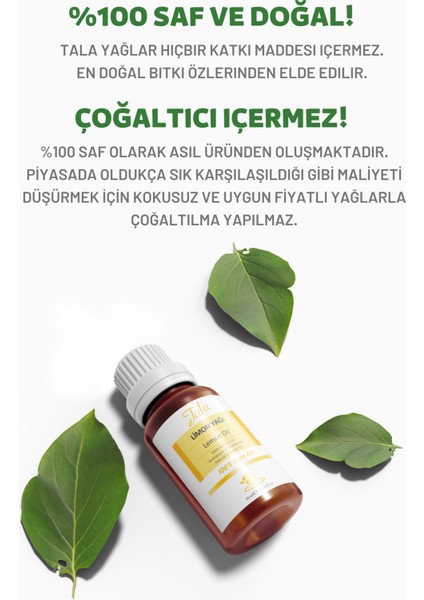 Limon Yağı 20 ml Saf Doğal Uçucu Yağ Cilt ve Saç Bakımı İçin Unisex Kullanıma Uygun modelleri