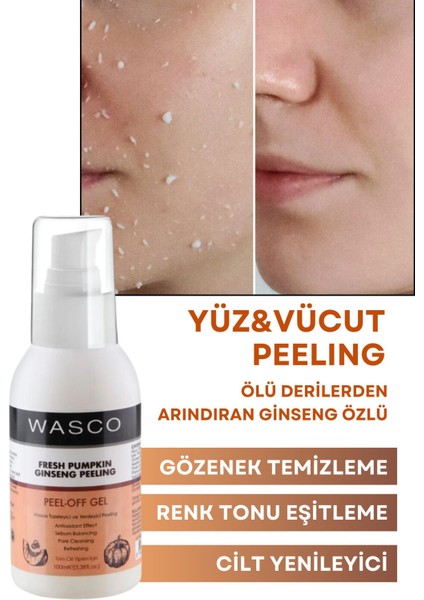 Yüz ve Vücut Peelingi - Ginseng Özlü, Arındırıcı ve Yenileyici, Tüm Cilt Tiplerine Uygun Aydınlatıcı Etkili fiyatları