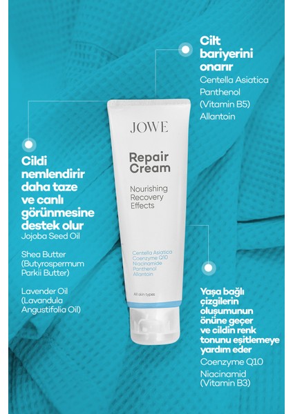 Onarıcı Cilt Bakım Kremi - Yoğun Nemlendirme ve Cilt Bariyerini Güçlendirme, 40 ml, Unisex fırsatları