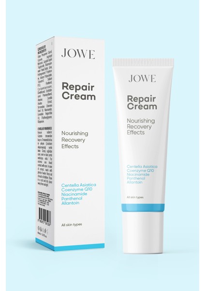 Onarıcı Cilt Bakım Kremi - Yoğun Nemlendirme ve Cilt Bariyerini Güçlendirme, 40 ml, Unisex